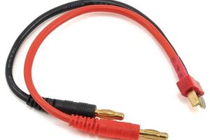 Protek RC PTK-5216 ProTek RC Heavy Duty T-Style Ultra Plug Charge Lead (Male to 4mm Banana)