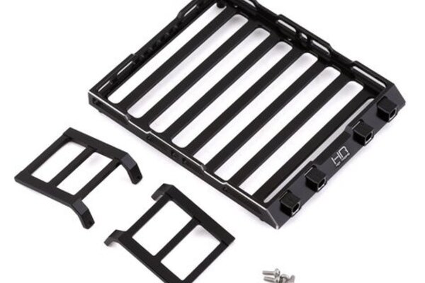Hot Racing SXTF282RR Hot Racing Axial SCX24 Jeep Aluminum Roof Rack w/Light Pods