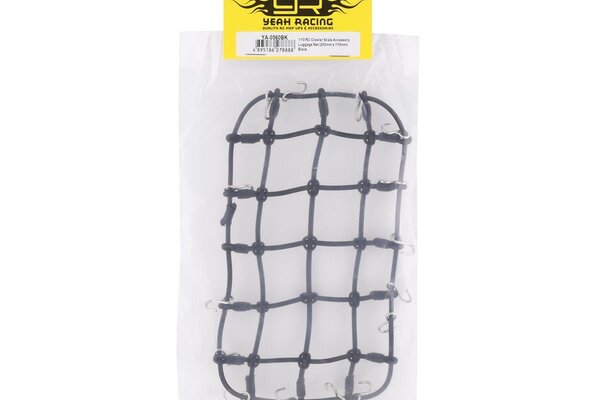 Yeah Racing YA-0560BK Yeah Racing 1/10 Luggage Net (Black) (200x110mm)