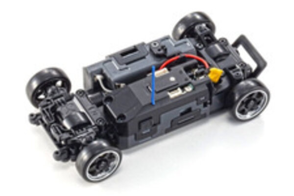 Kyosho KYO32620MY MINI-Z AWD MA-020 Readyset Subaru Impreza with Aero Kit and CFRP Hood Metallic Yellow