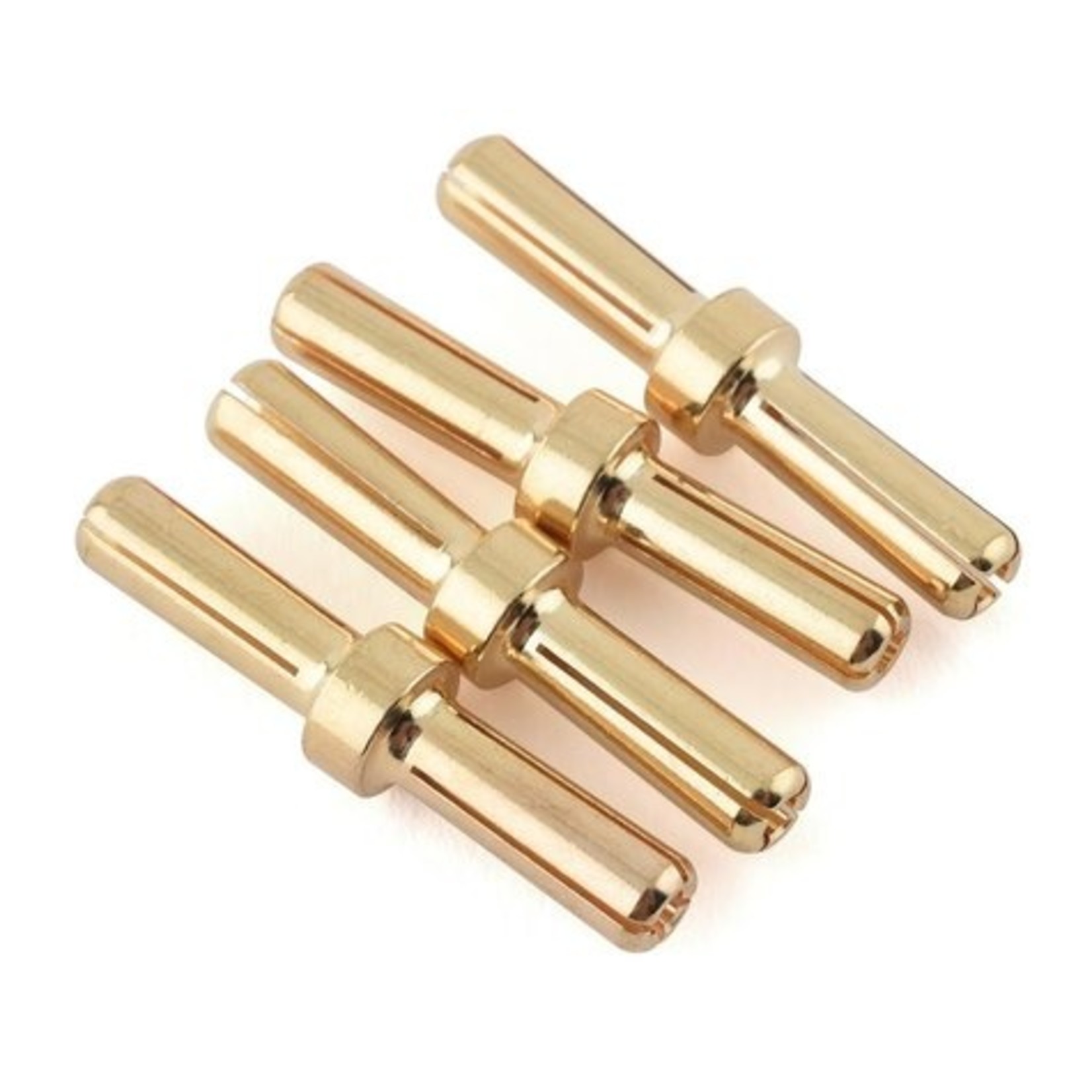 Maclan Racing Maclan 4mm Gold Serial Bullet Connectors (4)
