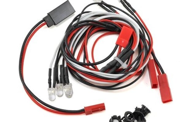 Yeah Racing YEA-LK-0001WT    Yeah Racing Ultra Bright LED Light Kit w/Light Holders