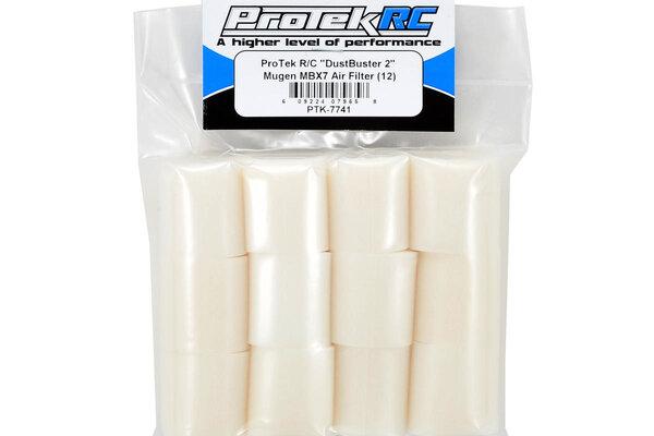 Protek RC PTK-7741 ProTek RC "DustBuster 2" Mugen MBX8 & MBX7 Air Filter Foam (12)