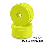J Concepts JCO3357Y Bullet - 1/8th Buggy Wheel - 83mm - 4pc - (Yellow)