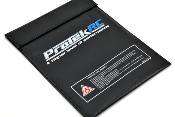 Protek RC PTK-LIPOSAFE ProTek RC Flame Resistant LiPo Charging Bag (Large, 23x30cm)