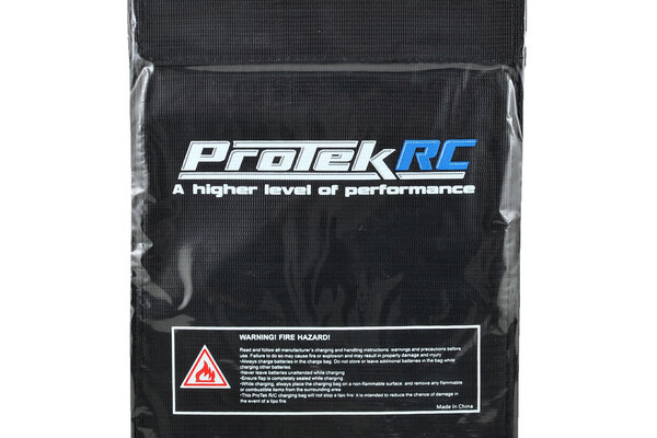 Protek RC PTK-LIPOSAFE ProTek RC Flame Resistant LiPo Charging Bag (Large, 23x30cm)