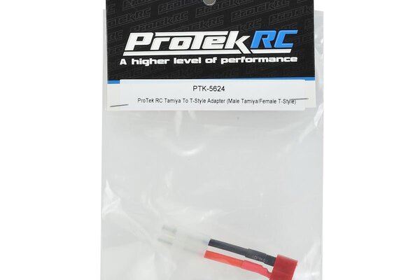 Protek RC PTK-5624 ProTek RC Tamiya To T-Style Adapter (Male Tamiya/Female T-Style)