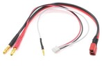 Protek RC PTK-5238 ProTek RC 2S Charge/Balance Adapter (T-Style Ultra Plug to 4mm Bullet)