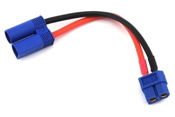 Protek RC PTK-5350 ProTek RC Heavy Duty EC5 Charge Lead Adapter (Male EC5 to Female XT60)