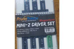 Powerhobby PHBPHT004  Mini-Z Magentized Tools Driver Set