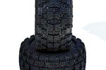 Powerhobby PHT2131-10   Raptor 2.8 Belted 1/10 Stadium Truck Tires 0 Offset Front 2WD
