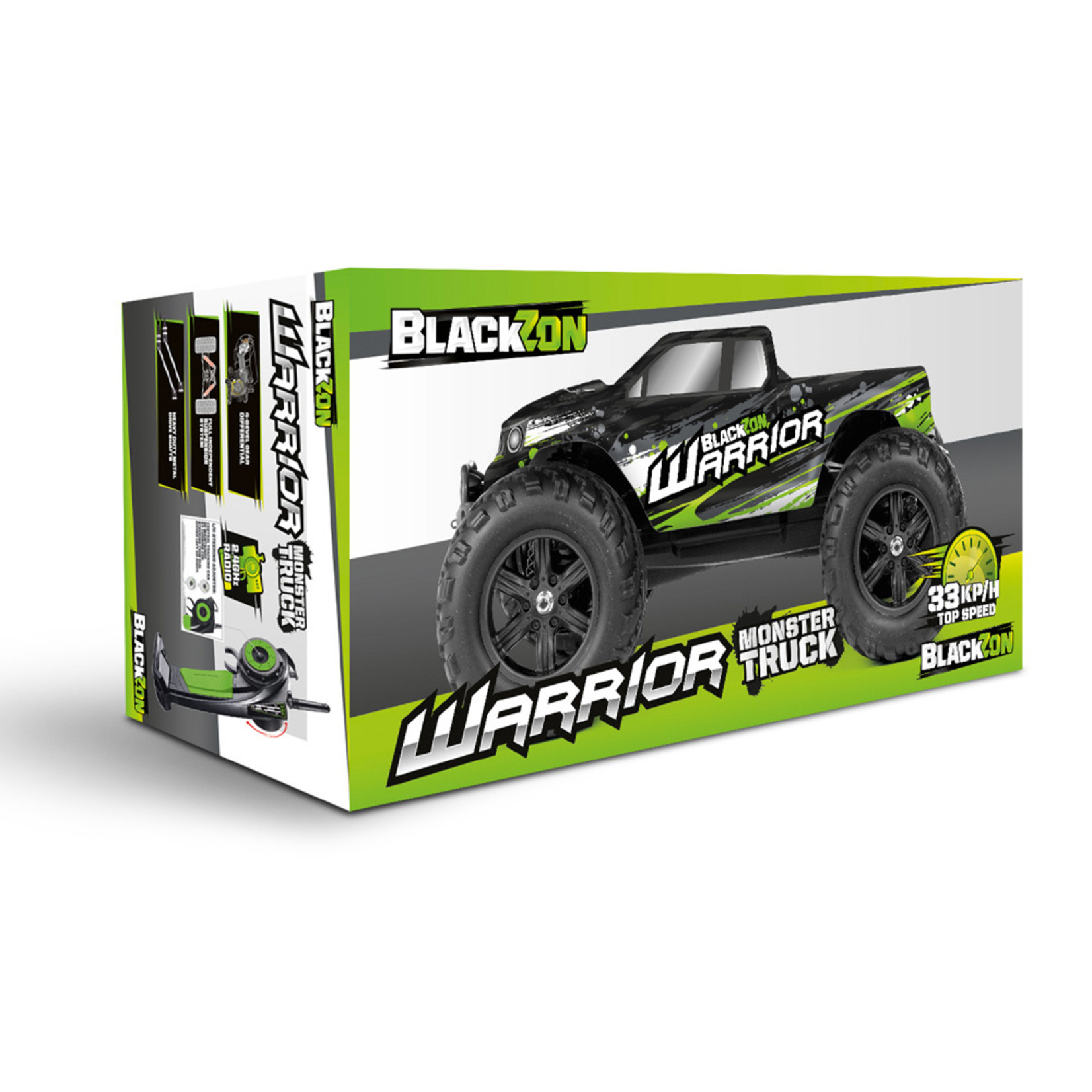 Blackzon 540075 Blackzon Warrior 1/12th 2WD Electric Truck