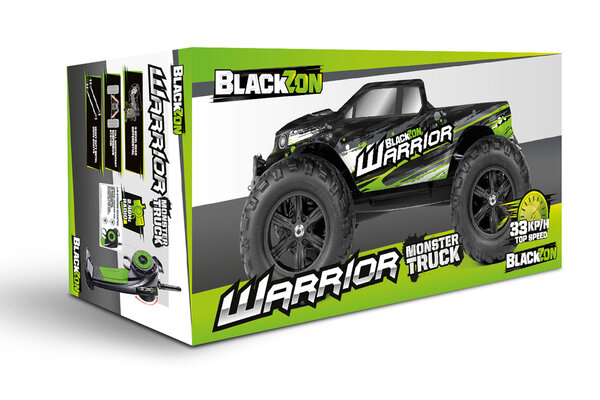 Blackzon 540075 Blackzon Warrior 1/12th 2WD Electric Truck
