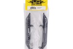 Yeah Racing AXSC-021 Yeah Racing Axial SCX10 III Steel Rock Sliders (Black) (2)