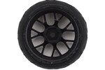 Firebrand RC FBR1WHEHYP683 Firebrand RC Hypernova-RT3 Pre-Mounted On-Road Tires (4) (Gun Metal)