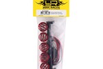 Yeah Racing YEA-YA-0370RD Yeah Racing 125mm Aluminum LED Light Bar w/5 Light Pods (Red)