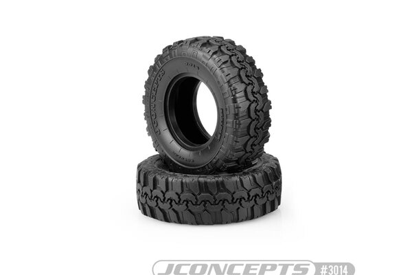 J Concepts JCO301402 Hunk Green Compound Tires, Scale Country 1.9" (3.93" OD)
