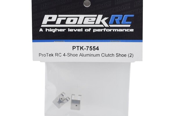Protek RC PTK-7554 ProTek RC 4-Shoe Aluminum Clutch Shoe (2)