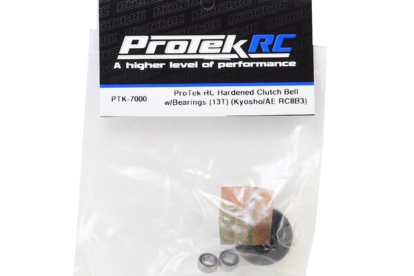 Protek RC PTK7000 Hardened Clutch Bell w/Bearings (13T) (Kyosho Style)