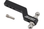 Samix SAMTRX4-6057-BK Samix TRX-4 Aluminum Drop Hitch Receiver (Black)