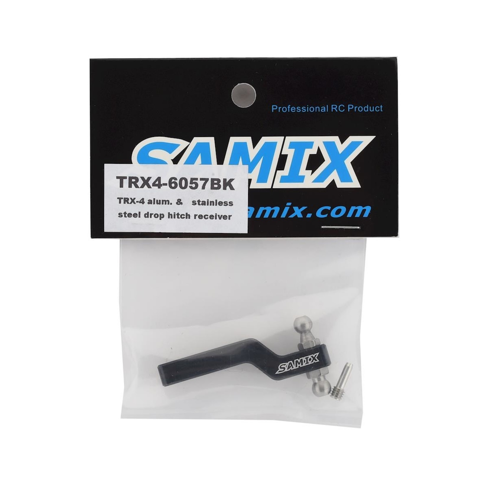 Samix SAMTRX4-6057-BK Samix TRX-4 Aluminum Drop Hitch Receiver (Black)