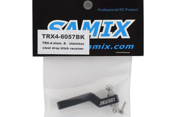Samix SAMTRX4-6057-BK Samix TRX-4 Aluminum Drop Hitch Receiver (Black)