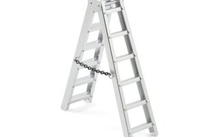 Yeah Racing YA-0465 Yeah Racing 4" Aluminum 1/10 Crawler Scale Ladder Accessory