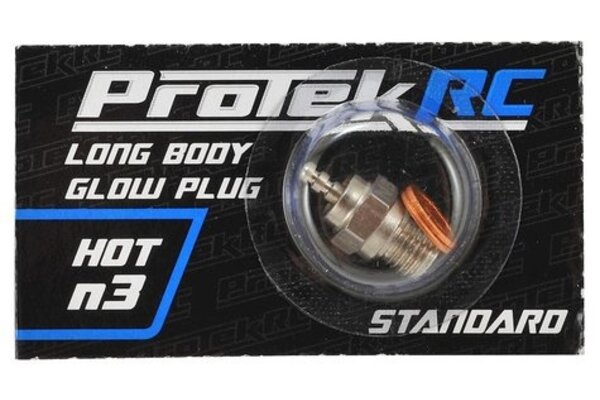 Protek RC PTK-2553 ProTek RC N3 Hot Standard Glow Plug (.12, .15 and .18 Engines)