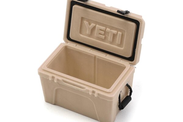 Exclusive RC EXC-ERC-10-9023-T Exclusive RC Scale Yeti Cooler (Tan) (Miniature Scale Accessory)