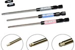 MIP - Moore's Ideal Products 9516 Speed Tip Ball Hex Driver Wren Metric 2.0/2.5/3.0mm, 3pcs