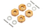Maverick MVK150233  14mm Wheel Hex Hub Set (4pcs) Fits Quantum+ XT Flux