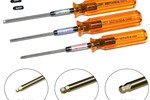 MIP - Moore's Ideal Products Hex Driver Ball Wrench Set, Metric, 2.0mm, 2.5mm, & 3.0mm