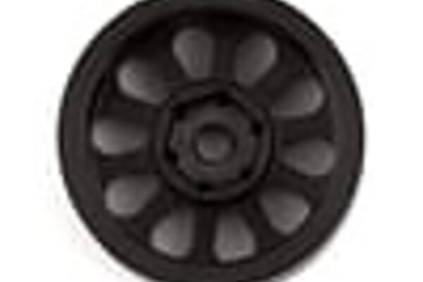 Samix SCX24-6069 SCX24 Aluminum 1.0" Wheel Set (Black) (4)