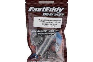 FastEddy TFE6209 FastEddy Mugen MBX8 Worlds Edition Sealed Bearing Kit