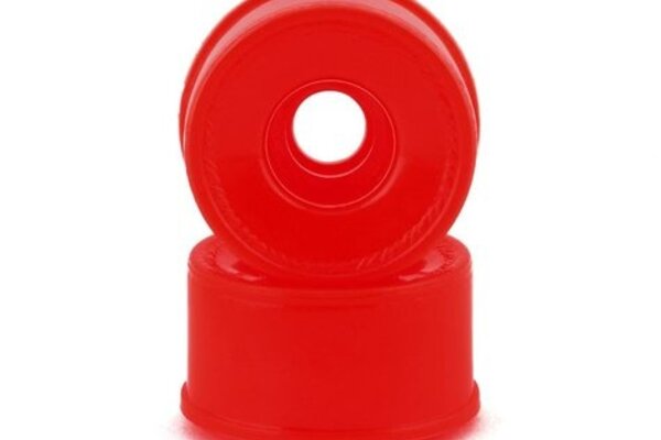 NEXX RACING NX-005 NEXX Racing Mini-Z 2WD Solid Rear Rim (2) (Red) (0mm Offset)