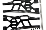 Hot Racing HRAXMX55X01  Aluminum Front Lower Arm Set Black, for Traxxas X-Maxx