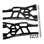 Hot Racing HRAXMX55X01  Aluminum Front Lower Arm Set Black, for Traxxas X-Maxx