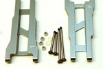 ST Racing Concepts Aluminum Rear A-Arm Set, Gun Metal, for Stampede / Rustler