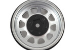 SSD RC SSD00006 SSD RC D Hole 1.9 Steel Beadlock Crawler Wheels (Silver) (2)