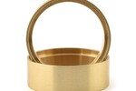 Vanquish Products VPS05253 Vanquish Products Brass 0.8" 1.9 Wheel Clamp Rings (2)