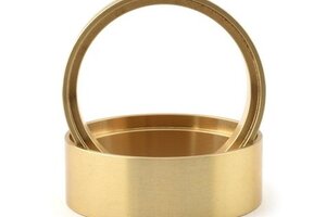 Vanquish Products VPS05253 Vanquish Products Brass 0.8" 1.9 Wheel Clamp Rings (2)