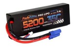 Powerhobby PHB2S520035CEC5HCS 5200mAh 7.4V 2S 35C LiPo Battery with Hardwired EC5