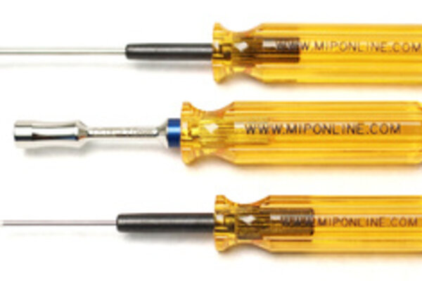 MIP - Moore's Ideal Products MIP9520 MIP Wrench Set: 1.5mm, 2.0mm Hex & 7.0 Nut Driver
