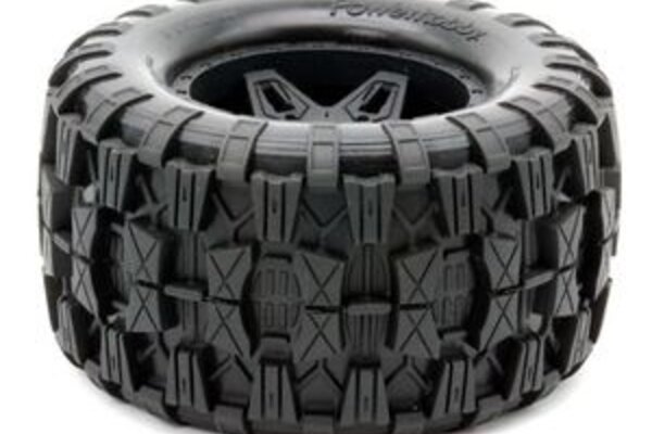 Powerhobby PHBPHT2380 Raptor MX Belted All Terrain Tires Mounted 17mm Traxxas