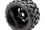 Powerhobby PHBPHT2380 Raptor MX Belted All Terrain Tires Mounted 17mm Traxxas