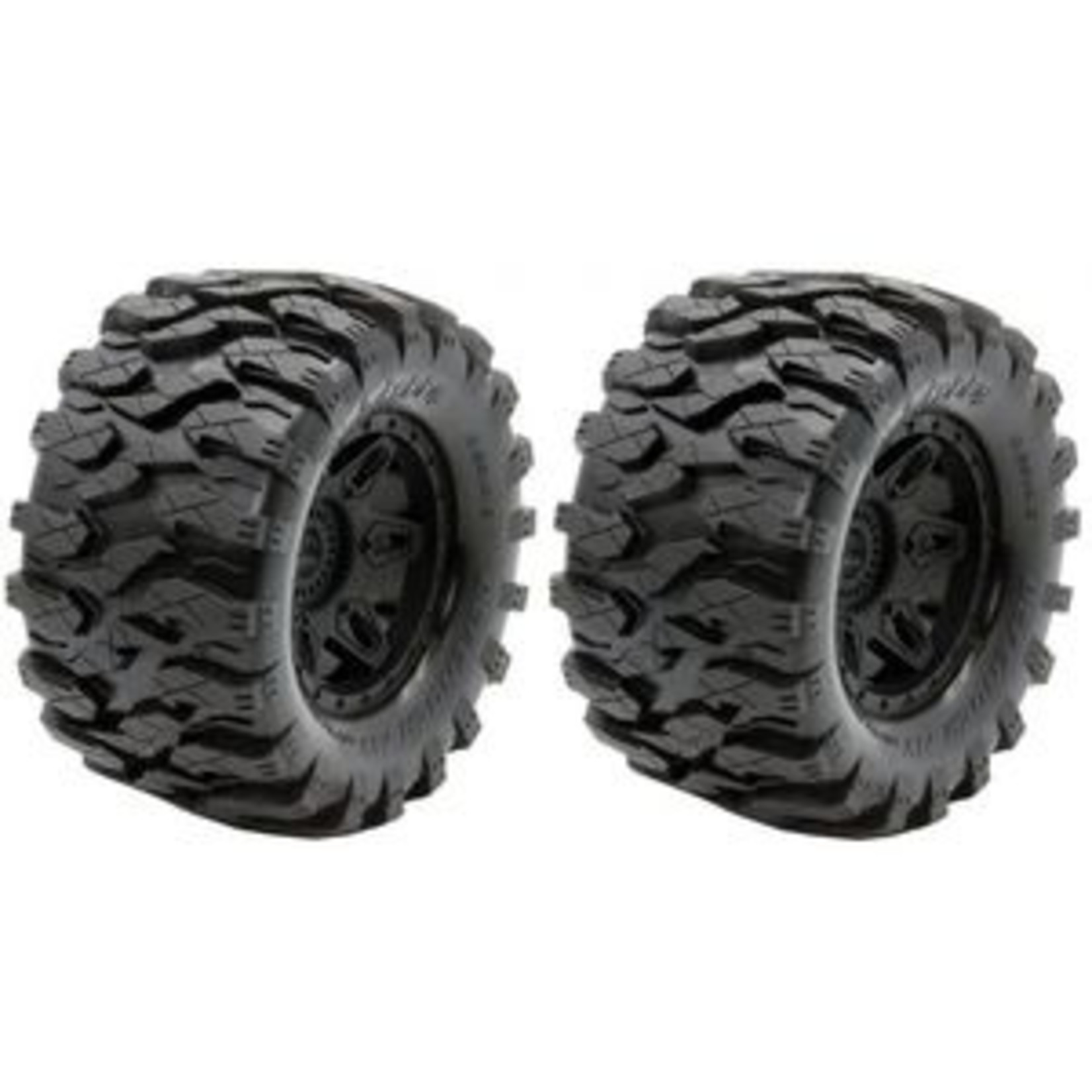 Power Hobby PHBPHT2383 Defender MX Belted All Terrain Tires Mounted 17mm Traxxas