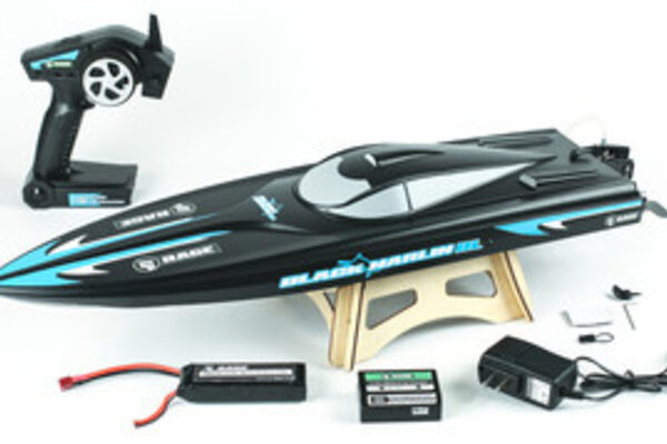 Rage R/C RGRB1205 Rage RC Black Marlin Brushless RTR Boat