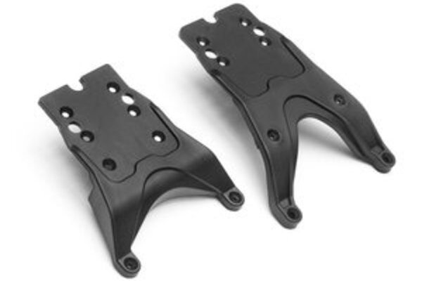 Maverick MVK150110 Chassis Skid Plate Set, Quantum MT, XT, MT Flux, XT