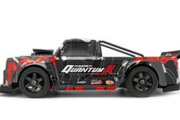 Maverick MVK150313 QuantumR Flux 4S 1/8 4WD Race Truck -  Grey / Red