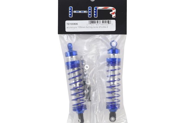 Hot Racing HRATD100X06  Aluminum HD Big Bore Shock (2) 100mm